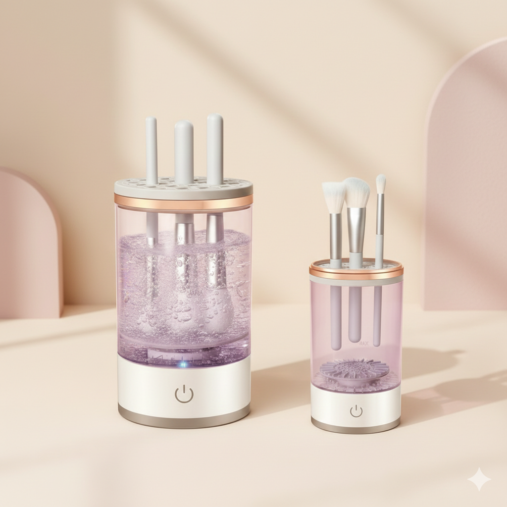 Portable Makeup Brush Cleaner